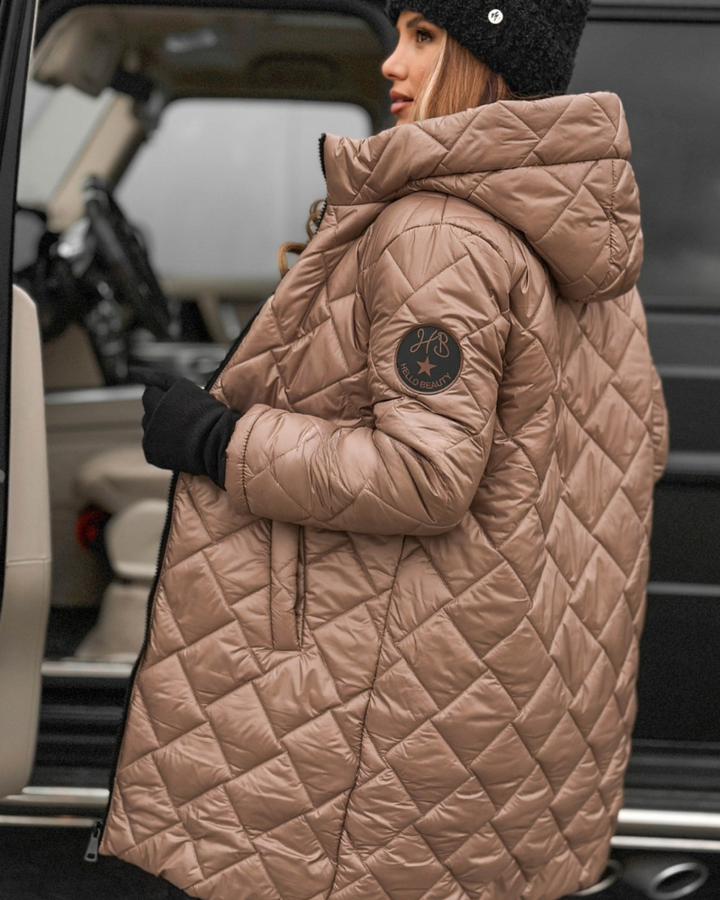 FOREST WALK - Long Quilted Jacket