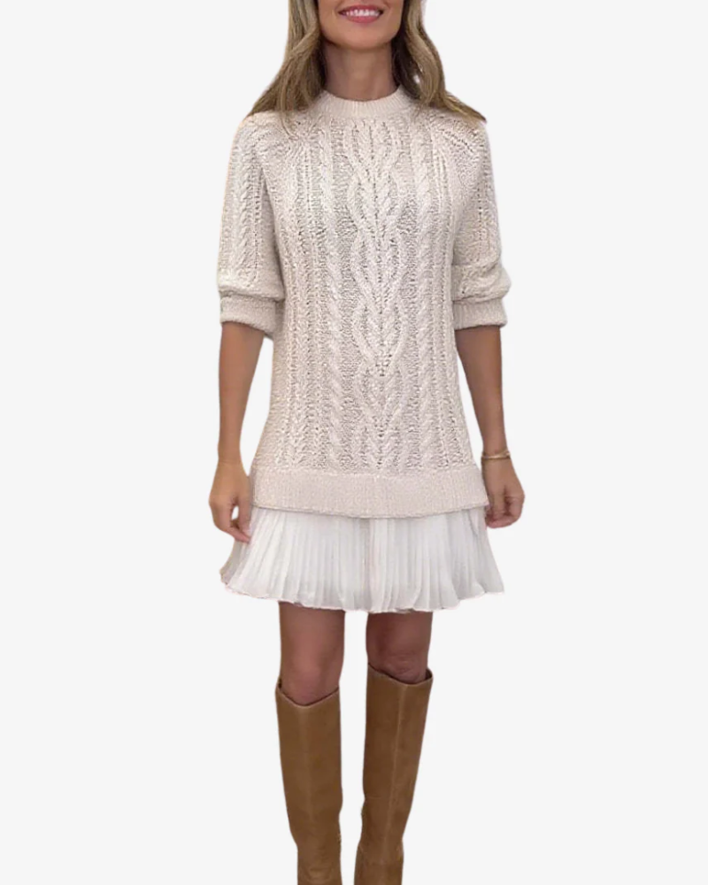 ISOLIDE - Knit Sweater Dress