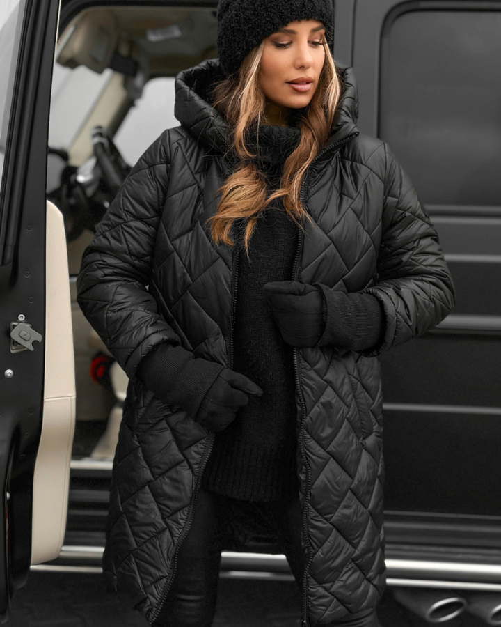 FOREST WALK - Long Quilted Jacket