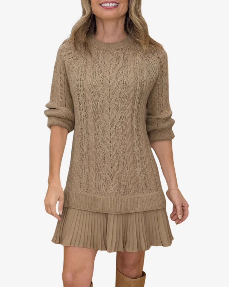 ISOLIDE - Knit Sweater Dress
