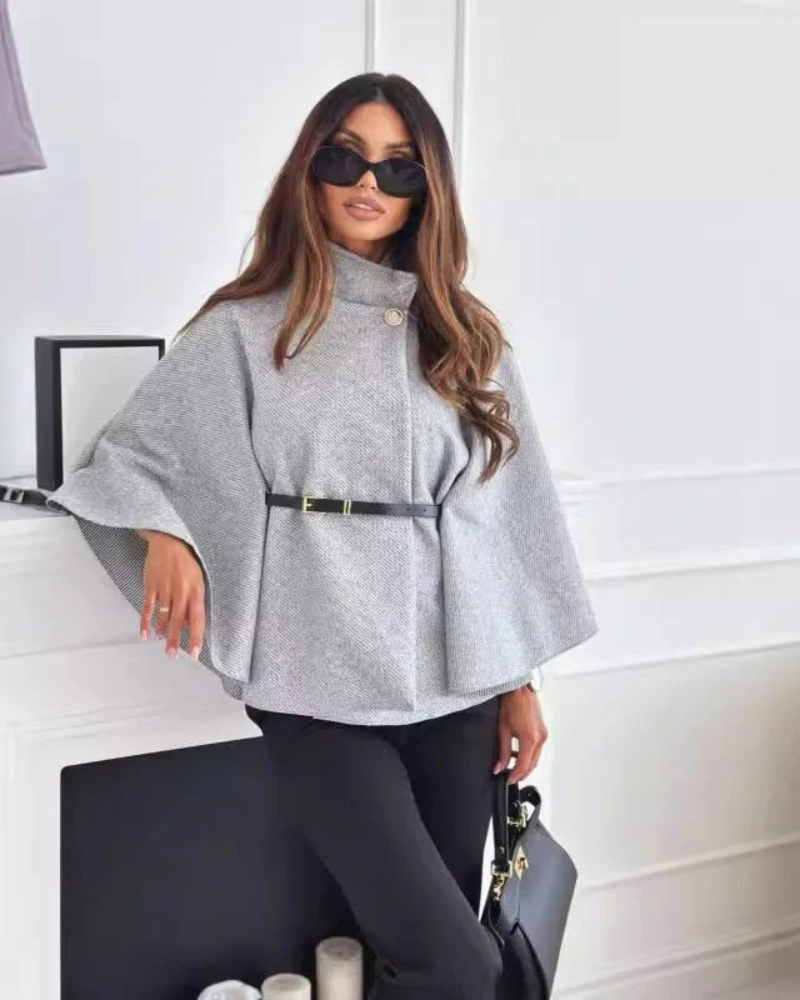 ALESA - Chic butterfly jacket with belt