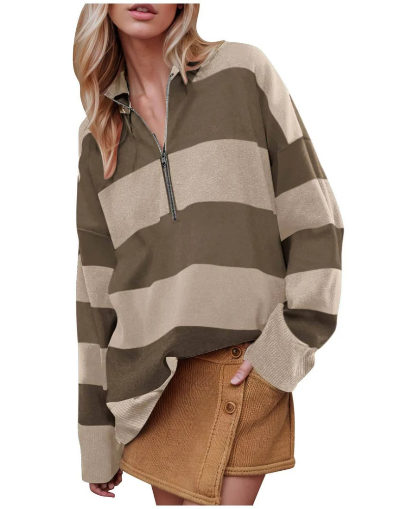 CAMILLA - Comfy Long Sleeve Pullover Sweater