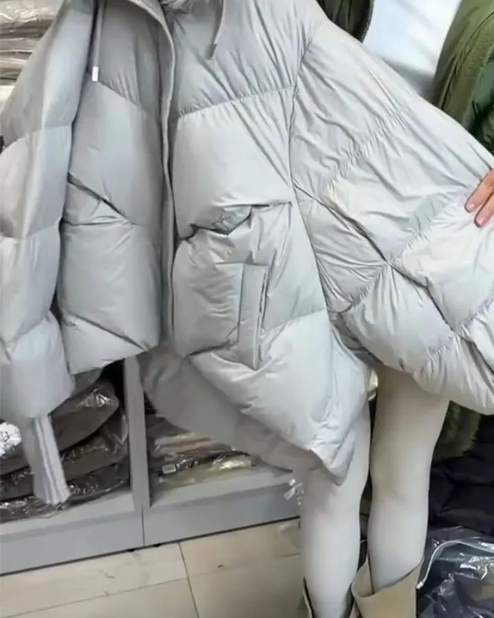 JASARIA - Hooded Fleece-Lined Casual