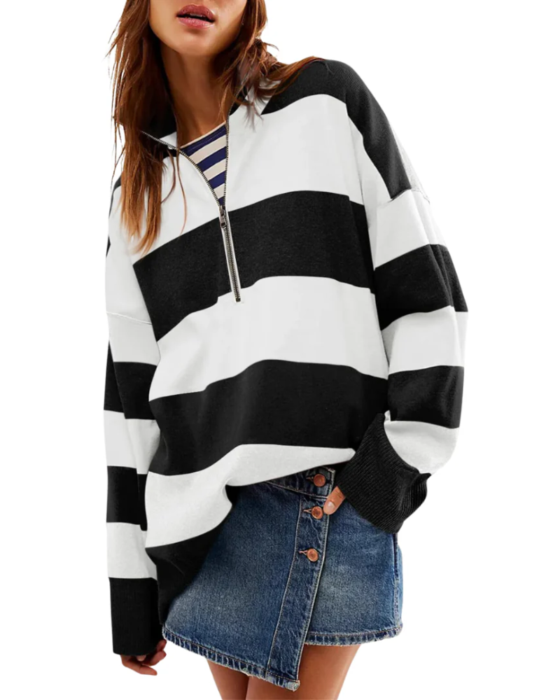 CAMILLA - Comfy Long Sleeve Pullover Sweater