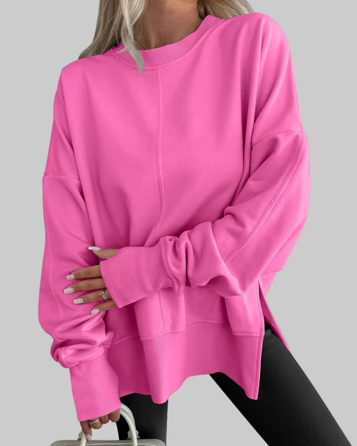 GWEN - Comfy Oversized Long Sleeve Sweatshirt