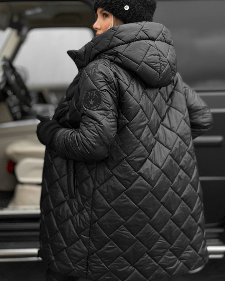 FOREST WALK - Long Quilted Jacket