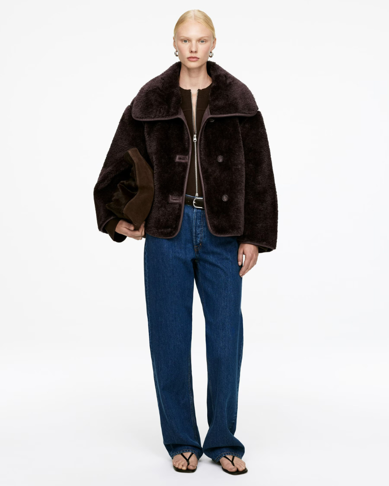 ALDANA - Short Pile Jacket