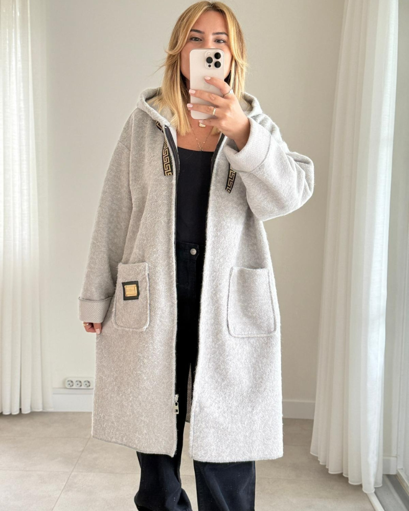 JARASA - WARM HOODED COAT