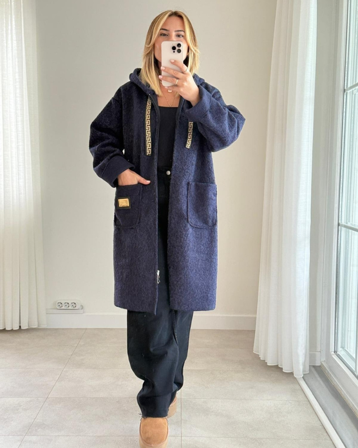 JARASA - WARM HOODED COAT