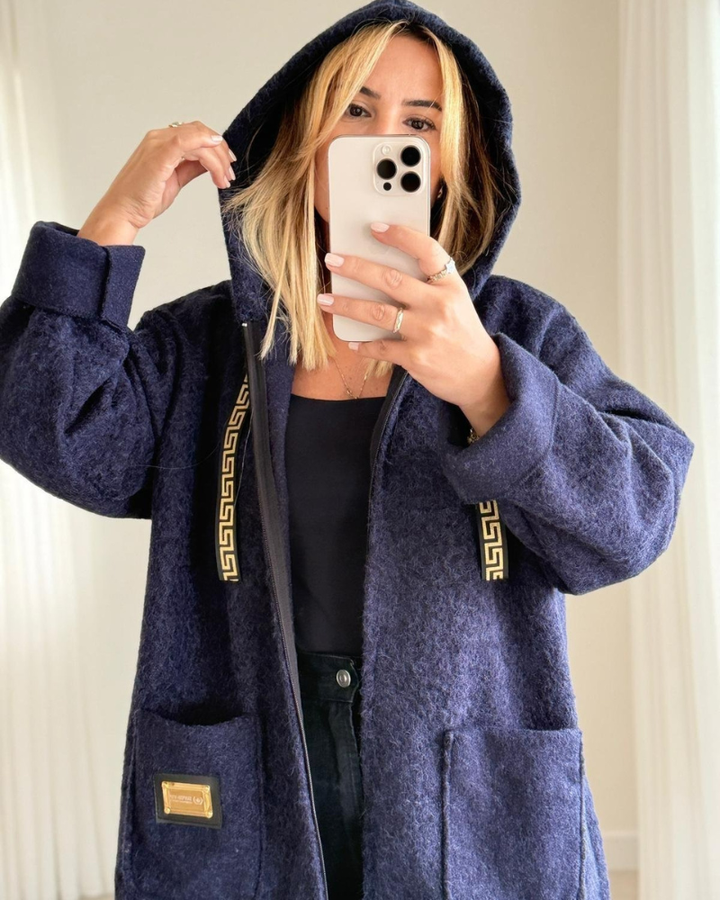 JARASA - WARM HOODED COAT